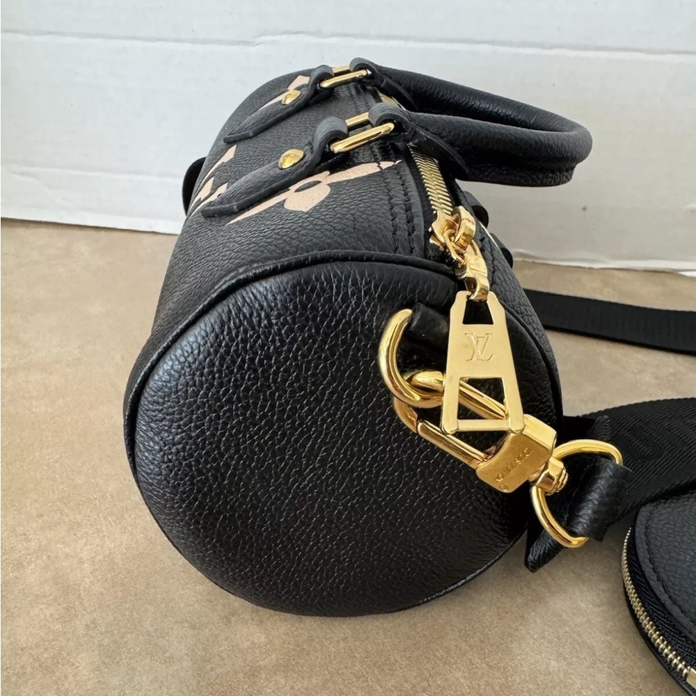 Louis Vuitton Empreinte Monogram Papillon BB Black & Beige - Picture 4 of 16